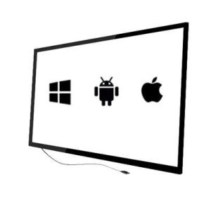 China iBoard Infrared Multi Touch Frame Screen Panel Conversion Overlay Frame For Mirror Screen wholesale