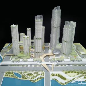 3D Modern Architecture Model Scale Miniature Building CAUPD 1/500