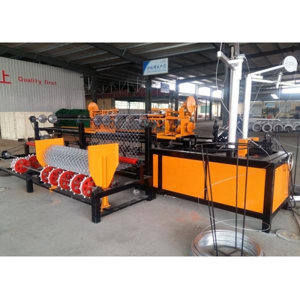 25-100mm Chain Link Wire Mesh / 25m Diamond Chain Link Fence For Garden