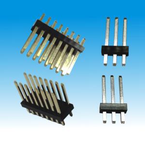 China 2.5 x5.2 Pitch Dual Row Polyester LCP Pin Header Connector 5A wholesale