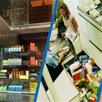 Security System Magnetic Anti Shoplifting Label , Big White Pencil Tag