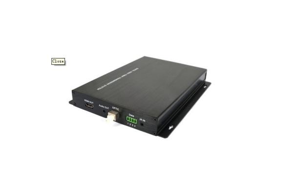 Quality HDMI Fiber Optic Extender with RS232 and audio( Multimode 500M) for sale
