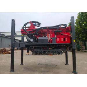 China Red Color St 350 Meters 92kw 305mm Crawler Mounted Drill Rig wholesale