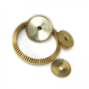 China Diameter 3mm Brass Spur Gear Odm Steel Helical Gear In Repair Shops wholesale