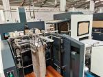 Fully Automatic Lid And Base Gift Rigid Box Making Machine With Visual