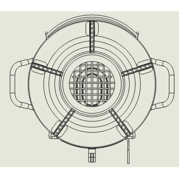 Jikojiuao Africa Nigeria Korean BBQ Grill Table with Stainless Steel Charcoal Grills