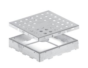 Custom EMC Materials Surface Mount Shielding EMI Cabinet Two Piece Board Level