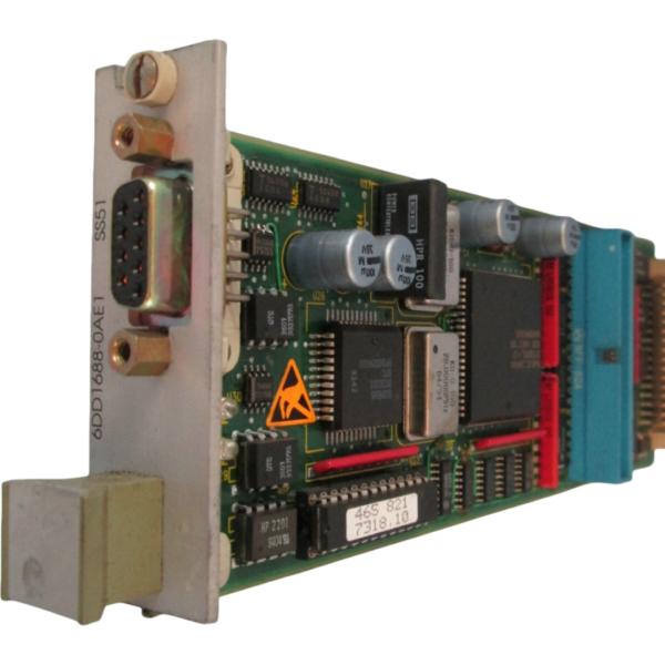 SIEMENS 6DD1688-0AE1 SIMADYN D COMMUNICATION SUBMODULE SS51 FOR CS7 , MASTER
