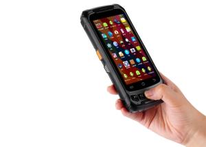 China 4.7 Inch Portable Rfid Reader Android Handheld Pos Terminal BH86 With Rear 8.0M Camera on sale