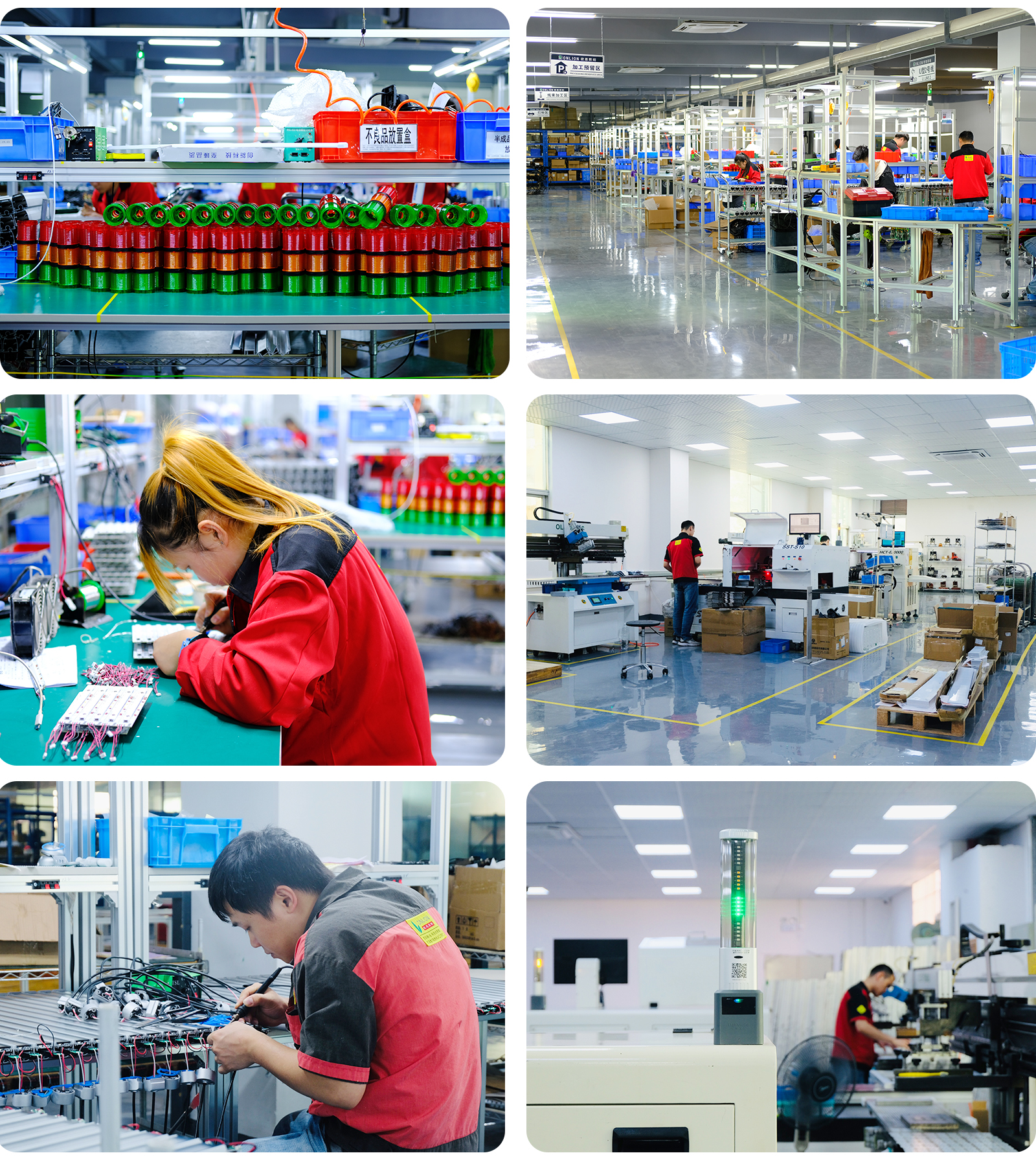 Onn M4S-D Tri Color LED Machine Tool Indicator Light With Buzzer Foldable DC 24V IP65 Rated 85dB 360 Beam Angle