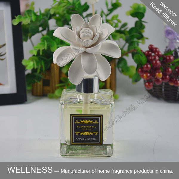 China Exquisite Air Freshener Diffuser / Ceramic Flower Fragrance Diffuser ITS Approved wholesale