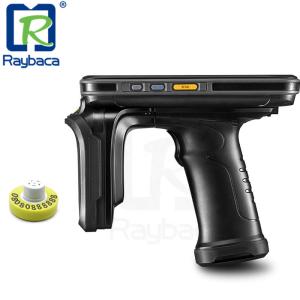 China Handheld ABS UHF Rfid Reader Match With Management System on sale