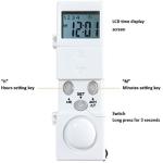 Promotion reminder timer lock dispenser box timing alarm travel for self-timer