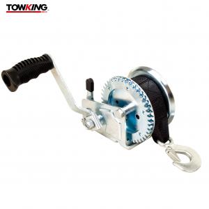 China ISO9001 Certified 1000lbs Marine Trailer Winch Manual Trailer Winch Reinforced Frame on sale