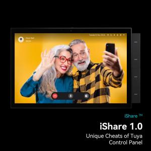 China Glomarket Tuya Smart Home Control Panel 10 inch Screen BLE Zigbee Gateway Building Intercom Compatible wholesale