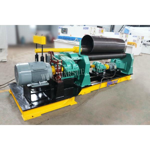 Manual or Mechanical or Hydraulic Three Roller Asymmetrical Steel Metal Plate Rolling Machine