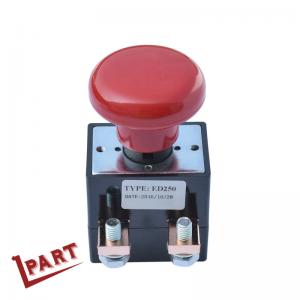China Electric Forklift Mushroom Emergency Stop Button ED250 96V 250A wholesale