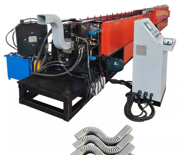 Full Automatic Downspout Pipe Roll Forming Machine High Efficiency