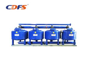 Manual / PLC Multimedia Filter Backwash , High Pressure Automatic Screen Filter 