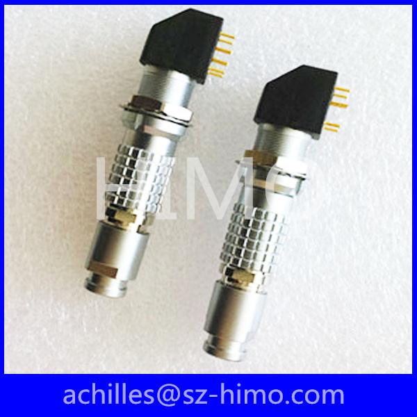 Quality lemo FGG EXG 1B 2 pin push-push connector for sale