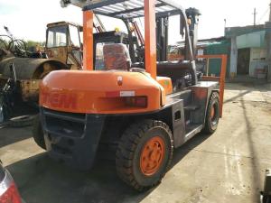 Durable 6 Tonne Slightly Used Container Forklift TCM FD60 With ISUZ Engine
