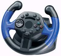 China Mini Wired USB Laptop Steering Wheel With Vibration wholesale