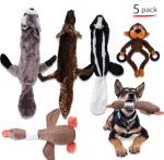 Interactive Stuffed Duck Dog Toy Stuffed Dog Toys For Aggressive Chewers