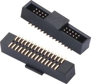 China 3.0Amp PA6T PBT Male Header Connector SMT Box Header For PCB Board on sale