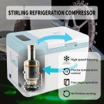 Temperature Range 25C to -86C Laboratory Freezer with Portable Design and