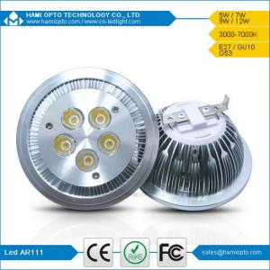 Factroy wholesale CE RoHS IEC approval AC85-265V or DC12V AR111 gu10 led spot lighting