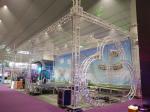 Exhibtion Booth Or Stage Lighting Truss , 290mm or 300mm Aluminum Square Bolt