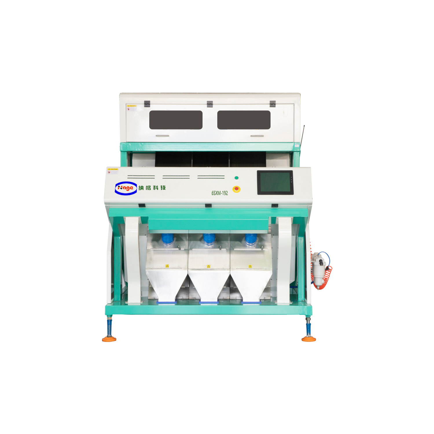 China 700KG/H Green Cardamom Wheat Grain Color Sorter Metal Processing on sale