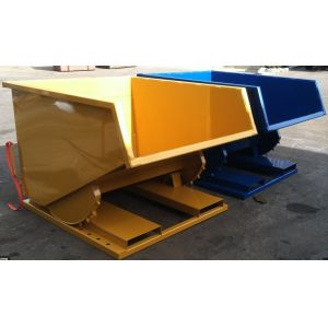 China Medium Duty Steel Self Dumping Hopper Stackable For Construction wholesale