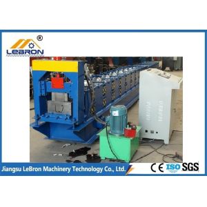 Buy cheap Hydraulic guillotine Metal Gutter Roll Forming Machine CNC Control from wholesalers