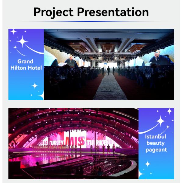 Full Color P5 COB Led Display Module Stage Video Wall Conbattery Management Systems