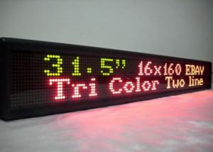 China P10 Double Sided Scrolling LED Sign  Wireless Programmable Display Board IP65 on sale