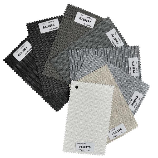 Nex Design 100% Polyester Cheap Price Textured Blackout Roller Up Blinds Fabrics For Home Decoration