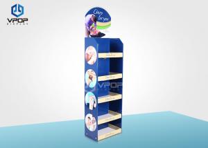 China Stable Cardboard Display Shelves , Cardboard Point Of Sale Display Stands wholesale