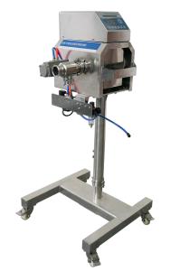 Pipeline Metal detector JL-IMD-L50 for liquid products such meat paste,jam,sauce inpection( small and simple model new)