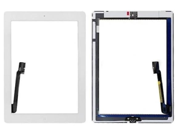 Quality OEM IPad 4 White Touch Screen Digitizer + Home Button For Personal Communication System for sale