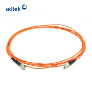 China FC/UPC To ST/UPC Multimode Fiber Patch Cord OM1 OM2 2.0mm 3.0mm FTTX on sale