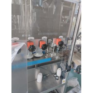 China Advanced Automatic Turntable Screw Capping Machine Precision on sale