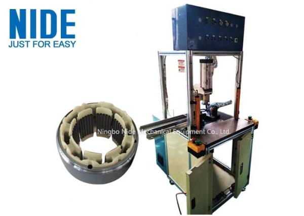 Quality Auto BLDC Motor Stator Insulation Board / Aluminium Alloy Color or Customized End Plate Pressing Machine for sale