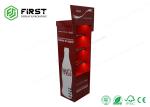 Promotional POP Custom Folding Cardboard Floor Shelf Display For Drinks