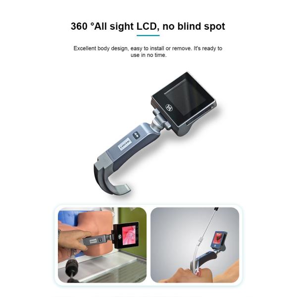 HD Screen 32GB Reusable Video Laryngoscope 2 Million Pixel For Anesthesiology