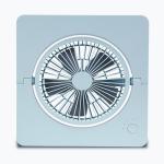 Big Airflow USB Rechargeable Mini Fan , Multi Speed Mini Rechargeable Table Fan