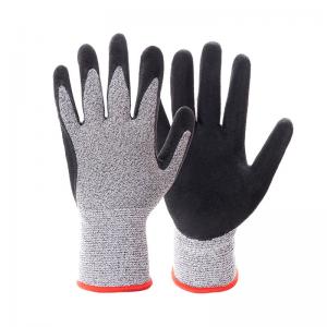 China Anti Slip Industrial Safety Gloves Cotton Polyester Garden Work Gloves wholesale