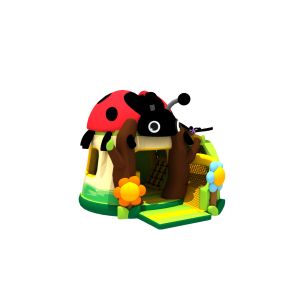 China Insect Trampoline Inflatable Jumping Slide Combo Jumping Castle on sale
