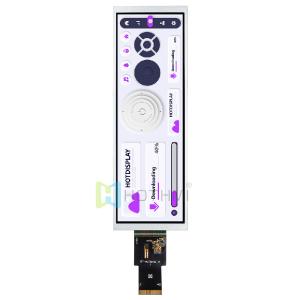 China 7.8-inch 400x1280 resolution color display / IPS TFT LCD / SPI+LVDS interface / NV3051 controller / ultra-high brightness wide-angle TFT LCD / sunlight visible/C8051/Arduino/STM32 on sale
