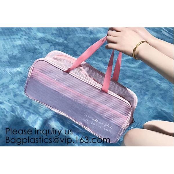 Eco ladies cosmetic bag PU leather pvc cosmetic pouch,Reusable Ladies Girls Clear Transparent PVC Cosmetic Pouch